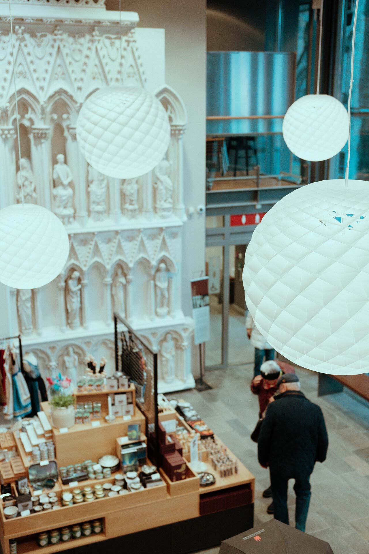 Besøkssenteret ved Nidarosdomen. Foto Besøkssenteret ved Nidarosdomen. Foto