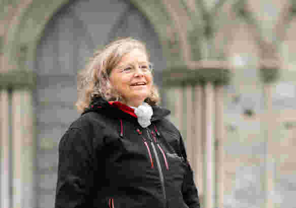 Prosjektleder Marie Louise Anker på Vestfronten