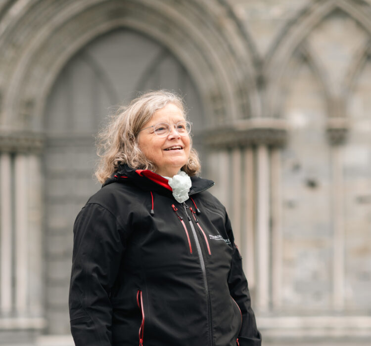 Prosjektleder Marie Louise Anker på Vestfronten
