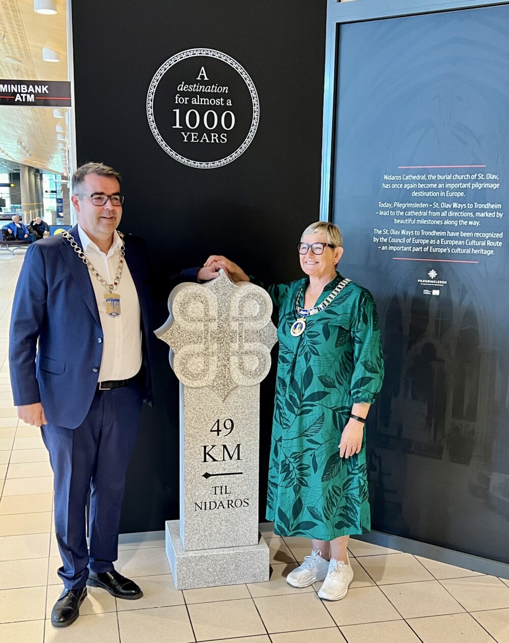 Avduking milestein ordforere Avduking milestein ordforere