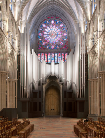 Innside hovedportal Nidarosdomen Innside hovedportal Nidarosdomen